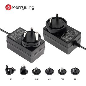 Adaptateur mural à prise interchangeable 5V <span class=keywords><strong>9V</strong></span> 12V 24V <span class=keywords><strong>1A</strong></span> 2A pour caméra CCTV, système de sécurité, <span class=keywords><strong>chargeur</strong></span> - Product Image 2