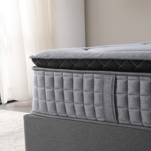 Lateks köpük katlanabilir vakum poşeti cep yaylı şilte büyük kral hibrid bellek köpük Roll up kral yatak - Product Image 1