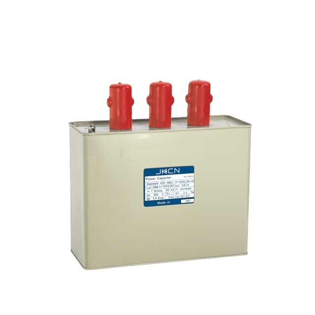 Low loss safe low voltage 25 power factor correction capacitor, 50kvar capacitor bank,