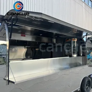 รถเข็นขายอาหารสแตนเลสขนาด 8 เมตร แบบกำหนดเองได้ พร้อมใบรับรอง COC - Product Image 6
