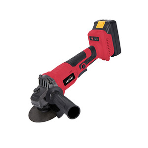 Uptop 20V Lithium Ion Brushless Angle Grinder 100mm Compact Polishing Sanding Machine High Speed Quiet Operation - Product Image 1