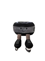 Peluche Jelly Cat Hockey, jouet confortable et mignon pour enfants, idéal pour les fêtes d'hiver, cadeau d'anniversaire, en coton PP super doux