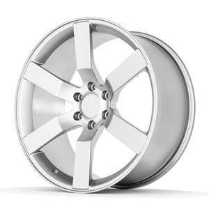 Vente Chaude Jante de Voiture Forgée en Alliage d'Aluminium Noir Argenté 5x114.3 5x112 Multi-rayons 30mm 35mm ET pour Voitures Particulières - Product Image 2