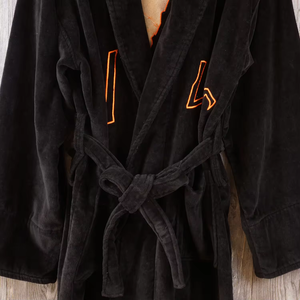 مصنع أرواب حمام مخصصة 100% قطن، أرواب حمام مزينة بحواف، طقم هدايا سبا لـ وولمارت - Product Image 5