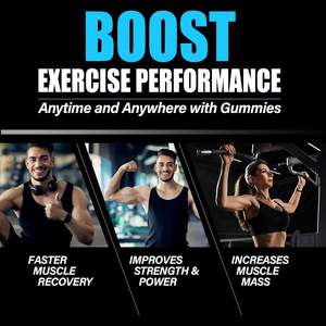 Gomitas de Creatina Monohidrato para Nutrición Deportiva, Marca Privada OEM/ODM, 120 Unidades, Pre-Entrenamiento, Crecimiento Muscular, Gestión de Energía, Adultos - Product Image 5