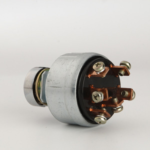 สวิตช์สตาร์ท DH220 5 7 พร้อมกุญแจล็อค สำหรับรถขุด รถดันดิน อะไหล่เครื่องจักรก่อสร้าง - Product Image 1
