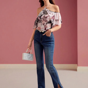 בתוספת גודל S-6XL הקיץ שמלות ארוכות נשים חדשות חוף פרחוני הדפסה <span class=keywords><strong>boho</strong></span> שמלת מקסי עם בגדי נשים - Product Image 3