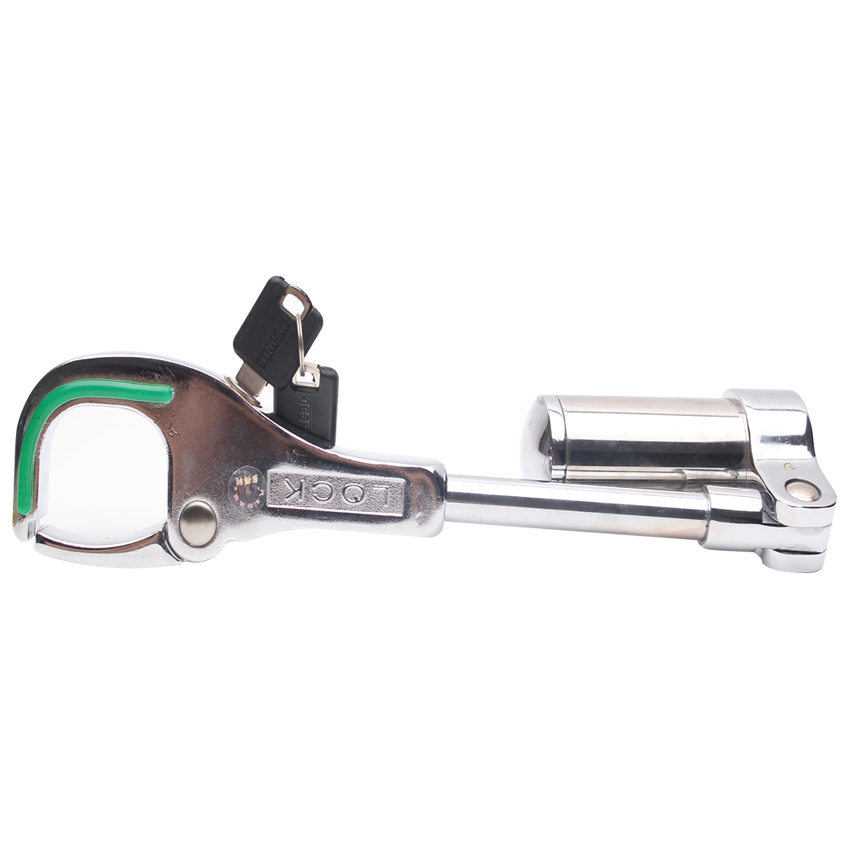 Universal Car Steering Wheel Lock - Hardened Steel Anti-Theft Security Device | Car Security Product