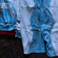 Ensemble de survêtement unisexe vintage délavé à l'acide avec sweat à capuche zippé et pantalon de jogging, 100 % coton, sportif, écologique, respirant, épais, style streetwear
