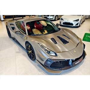 Parachoques delantero de fibra de carbono DarwinPRO Challenge Evo para <span class=keywords><strong>488</strong></span> GTB Spider - Product Image 3