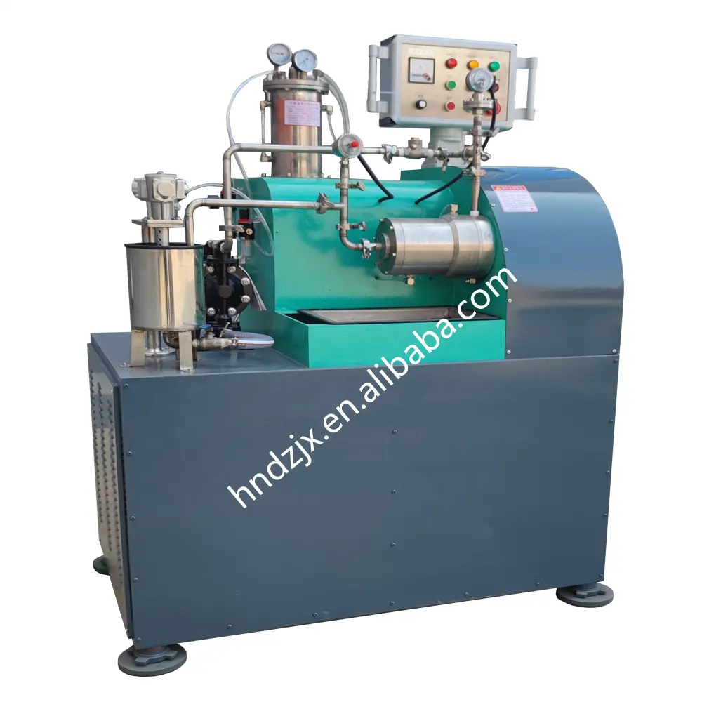 DZJX Mixi Silicon Carbide Horse Horizontal Mill Bead Static Discharge Disperser Machine For Paint Grinding Sand