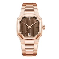 Montre de marque privée, nouvelle montre classique haut de gamme, best-seller, design de grande marque, acier inoxydable 316L, étanche 5ATM, montres pour hommes