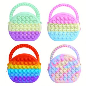 Monedero Infantil Personalizado Estilo Rats-Buster, Bolso Bandolera de Silicona con Burbujas, Cierre de Cremallera Impermeable - Product Image 3