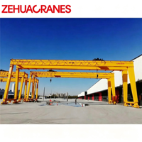 Pont roulant à double portique HENAN ZEHUA de conception européenne, usinage CNC, 50t 80t, prix