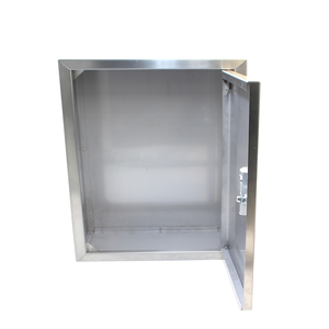 Custom Brushed Stainless Steel Laser Cutting Bending Wall Mount Electrical Enclosure <b>Box</b> OEM Factory Wholesale - Product Image 1