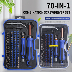 70 In 1 <b>Precision</b> <b>Screwdriver</b> <b>Set</b> Chrome Vanadium Steel Mobile Phone Repair Tools With Case - Product Image 1