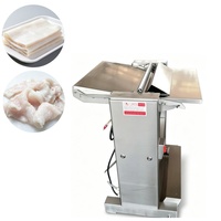 Dégraissant automatique pour peaux de mouton, de vache et de porc en acier inoxydable, grattoir à huile moteur, éplucheur de viande avec 220/380V