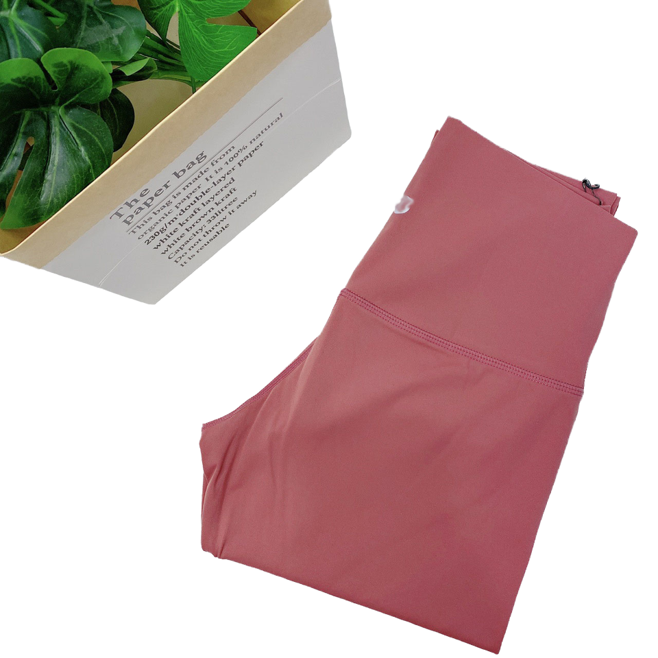 Women's High-Waisted Full Length Solid Compression Yoga Pants Butt Lifting Nude Pocket Breathable Windproof Quick-Dry