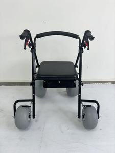 <span class=keywords><strong>Deambulatore</strong></span> Pieghevole Manuale da Esterno <span class=keywords><strong>con</strong></span> <span class=keywords><strong>Freno</strong></span> <span class=keywords><strong>a</strong></span> <span class=keywords><strong>Mano</strong></span>, Sedia <span class=keywords><strong>a</strong></span> Rotelle da Spiaggia, Facile da Spingere, <span class=keywords><strong>Deambulatore</strong></span> e Rollator Resistente - Product Image 3