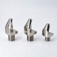 Buse à angle étroit série P durable en acier inoxydable 304 à fort impact pour le contrôle de la mousse et le nettoyage des bandes en procédure de fabrication du papier