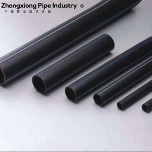 High Quality Black HDPE Water <strong>Pipe</strong> PE100 Grade 20mm-1000mm SDR11 SDR17 Plastic HDPE <strong>Pipe</strong> for Drinking Water Project - Product Image 1