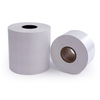 Étiquettes sans doublure en papier thermique direct de supermarché amovibles Distributeur thermique continu de haute qualité faisant un rouleau d'autocollant d'étiquette