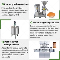 Ligne de production industrielle complète pour la fabrication de pâte de tahini, de beurre de sésame, d'arachide et de noisette