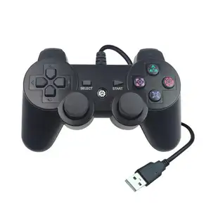 适用于PS3的1x USB电缆有线控制器游戏手柄操纵杆，适用于PS3