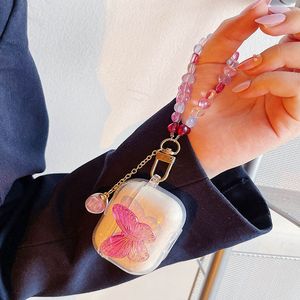 <span class=keywords><strong>2022</strong></span> Ins Offre Spéciale De Luxe 3D PAPILLON Glitter Doux Clair de L'écouteur Avec mignon Porte-clés Pour <span class=keywords><strong>Airpods</strong></span> <span class=keywords><strong>Pro</strong></span> 2 1 Fundas - Product Image 6