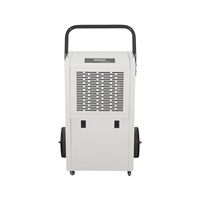 Déshumidificateur portable SHISHUO 60L avec structure métallique et affichage numérique pour le contrôle de l'humidité résidentielle dans le salon