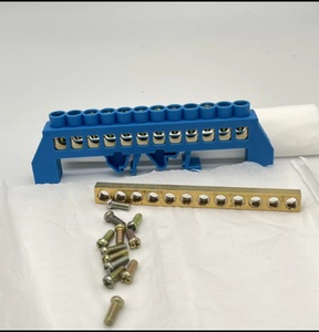 All Sizes <strong>Double</strong> <strong>Row</strong> Screw <strong>Terminal</strong> <strong>Blocks</strong> with 4/6/8/10/12 Holes Brass Earth <strong>Terminal</strong> <strong>Blocks</strong> and Bus Bars Bulk Supply Wholesale - Product Image 3