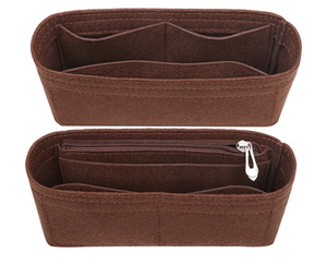Gran oferta, logotipo personalizado, muchos bolsillos, <span class=keywords><strong>nunca</strong></span> se llenan, bolso de mano de fieltro, bolso de inserción, organizador con asa - Product Image 6