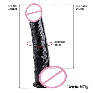 الإناث الاستمناء كبير سميكة دسار الجنس الشرجي لعب للنساء واقعية السائل سيليكون ضخمة دسار <span class=keywords><strong>Xxl</strong></span> - Product Image 6