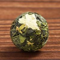 [Authentique Jasmine Dragon Pearl] Thé en feuilles de jasmin fermenté 2025, parfum floral, méthode de brassage traditionnelle, extra