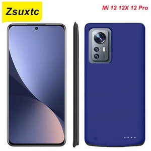 6800 mAh pour Xiaomi <span class=keywords><strong>Mi</strong></span> 12 12X 12 Pro Étui de batterie pour téléphone Étui pour Xiaomi <span class=keywords><strong>Mi</strong></span> 12X Étui de chargeur de batterie Mi12X Batterie externe Housse - Product Image 6