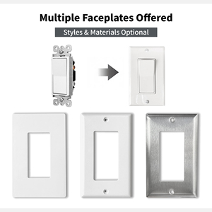 Interruptor de Parede Decorativo Americano Ac Quiet <span class=keywords><strong>Switch</strong></span> 15A 120V 277V Interruptor de Parede de Um Polo Aprovado pela UL - Product Image 4