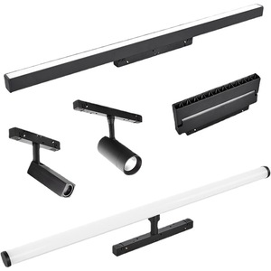 110-265V COB dẫn ánh sáng theo dõi cho mua sắm AR111 vuông theo dõi LED từ ánh sáng tại chỗ trần ánh sáng theo dõi 30 Wát - Product Image 3