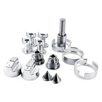 Servicios de Mecanizado CNC de 3/4/5 Ejes Personalizados, Piezas Metálicas de Precisión, Piezas de Fresado y Torneado de Acero Inoxidable y Aleación de Aluminio
