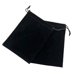 Sac à cordon en velours pour bijoux de luxe, emballage cadeau, pochette de rangement pour bijoux pour la décoration de mariage - Product Image 5