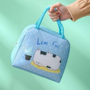 Sac à lunch isotherme personnalisé en tissu Oxford pour les enfants à l'école - Product Image 2