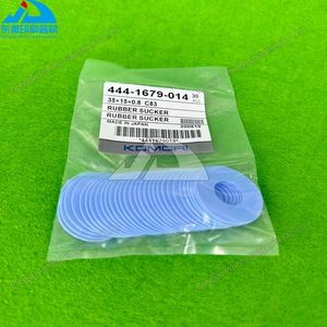 2 упаковки синих резиновых присосок 444-1680-014, 444-1679-014, 374-1693-400 для запчастей печатных машин Komori, 38x15x0.8мм/35x15x0.8мм/32x15x0.8мм - Product Image 3