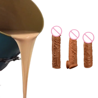 Nouveau style de caoutchouc de silicone liquide pour la fabrication de jouets sexuels, de dildos, de poupées en silicone de qualité alimentaire, caoutchouc de silicone RTV2 personnalisé