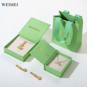 Custom Logo <b>Book</b> Shape Cardboard Jewelry <b>Box</b> for Ring and Earring Packaging Wholesale OEM - Product Image 1