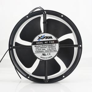 ใหม่ <span class=keywords><strong>xfan</strong></span> AC220-240V 0.25/0.26A DC EC 22060 220X220X60MM 22เซนติเมตรวงกลมทนอุณหภูมิสูงตู้พัดลมระบายความร้อน RAH2260B1-C - Product Image 1