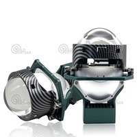 RISING 3.0 pouces GL66 170W Lentille de projecteur laser double, cache de lentille de projecteur 3 pouces, phare de projecteur Biled, phares de voiture, projecteur