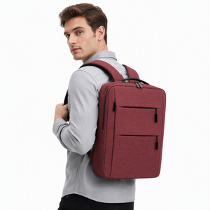 Sac à dos de voyage léger pour ordinateur portable avec port de charge USB, sac à dos minimaliste imperméable pour homme - Product Image 1