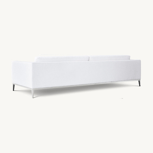 Sala de estar sofás pavo tela blanca <span class=keywords><strong>Soriana</strong></span> sofá pierna de acero inoxidable sofá de diseño simple interior - Product Image 3