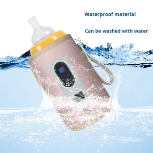 Funda Aislante para Biberones con Material de Algodón Calefactor, para Uso en Exteriores y en el Hogar, Calentador de Leche - Product Image 6