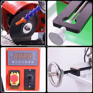 Machine automatique multifonction pour affûter, chanfreiner et rainurer les lames de scie circulaire de charpentier, 800 mm, avec affûtage par engrenage - Product Image 5
