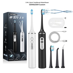Cepillo de Dientes Eléctrico Sónico Inteligente de Viaje Personalizado de Fábrica, 4 Modos de Limpieza, Recargable, IPX7, Suave, Blanqueador, para el Hogar - Product Image 2